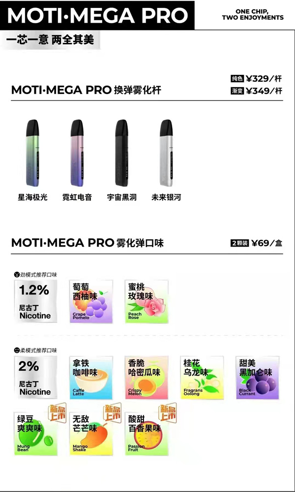 MOTI 魔笛电子烟PRO产品介绍