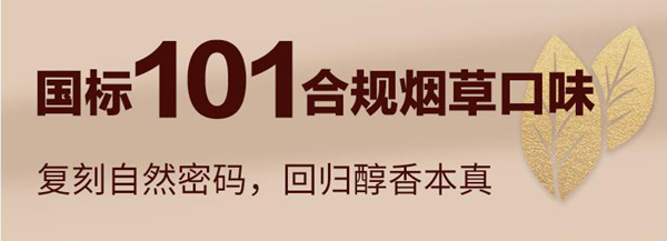 国标101合规纯馥™系列，专注雾化合规